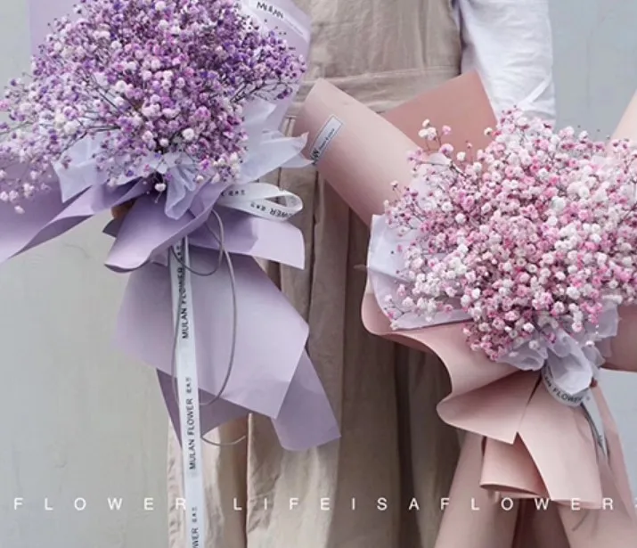 Florist Supplies Waterproof Wrapping Paper For Flower