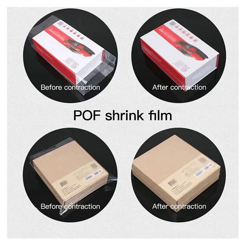 Popular custom biodegradable thermoplastic thermoplastic polyethylene POF plastic shrink packaging film