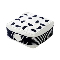 2021 New Christmas Modern moroccan pouf ottoman footstool outdoor abstract home decor boho pouf cover embroidered pouf ottomans