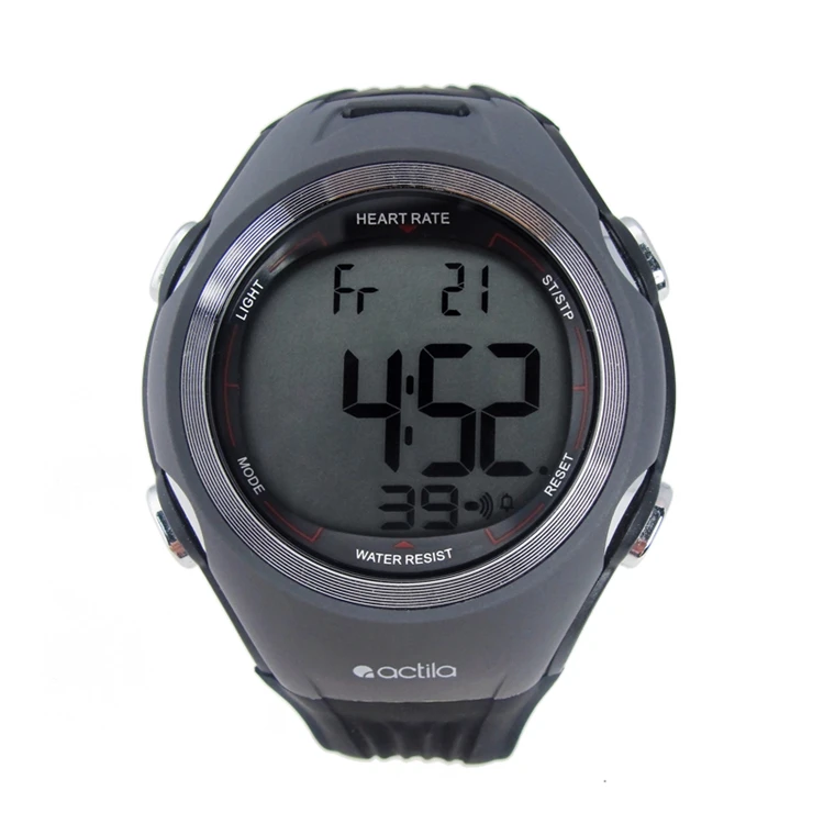 High Quality 5.3K ANT Wireless Compatible Transmission Heart Rate Monitor Chest Straps Chronograph Watch Set