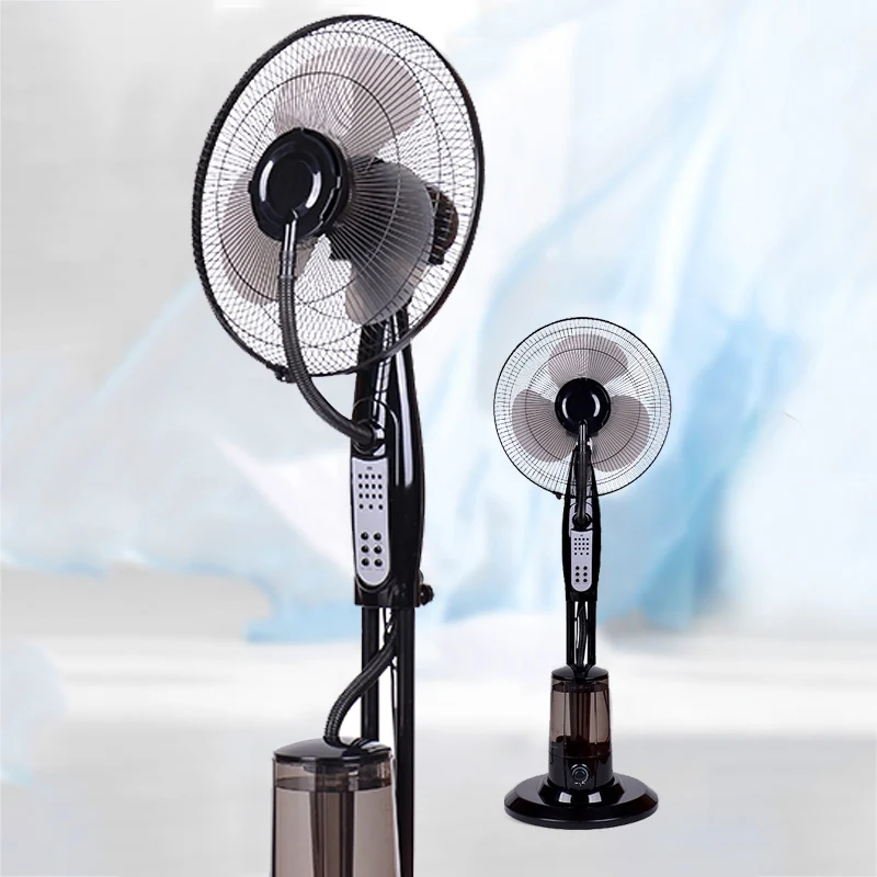 Hot Sale Air Cooler Domestic Remote ventilateur Standing Fan Ultrasonic Humidifier Mist Spray Electric Fan