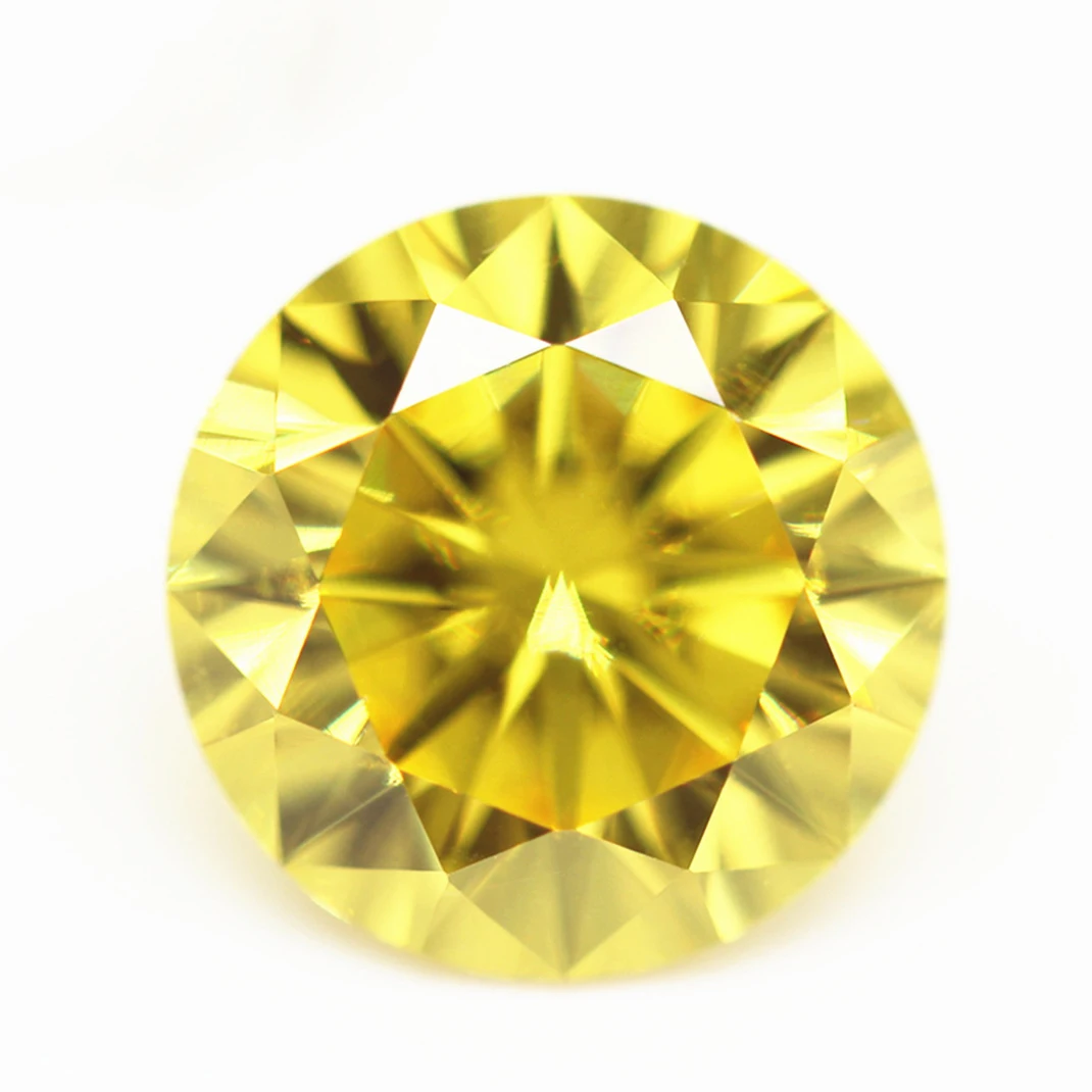 Wholesale Mwin Gemstone Hot Sale 59 Colors Cubic Zirconia 7A Colorful CZ Stone Round Cut Cubic Zirconia Jewelry Accessories