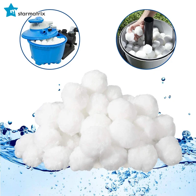 STARMATRIX Filtra Ball for pool water filtration 100% polyethylene light weight swimming pool filter ball