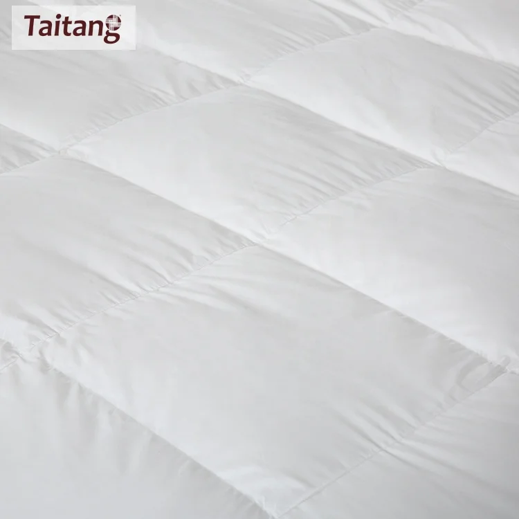 Winter Hotel Bedding Sets Warm Bed Quilt White Duck Down Quilt