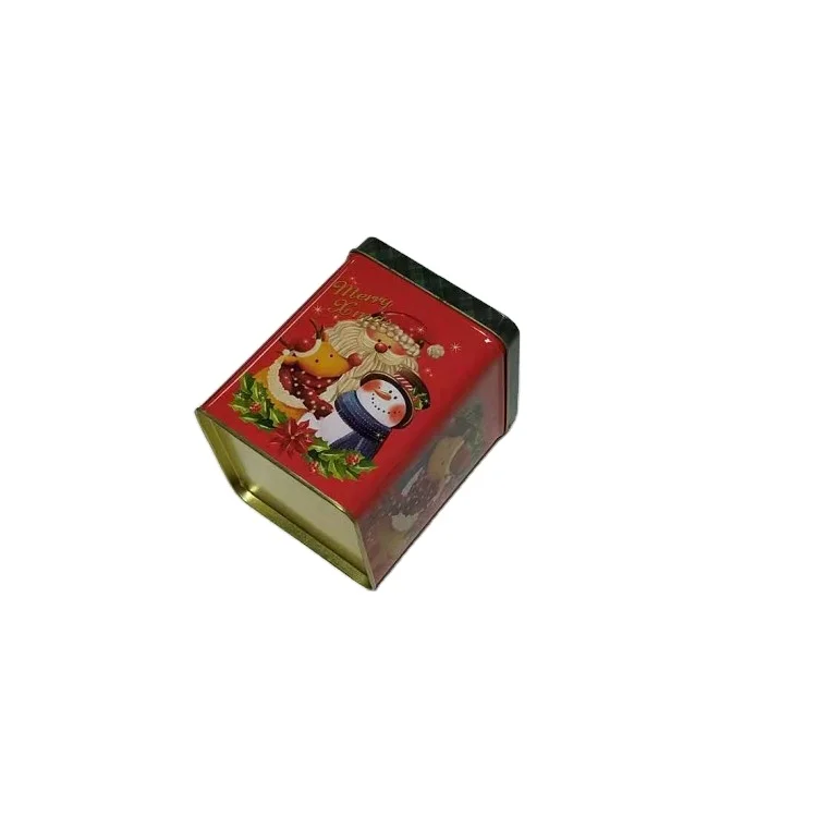Oem Customized Wholesale Cheap Price Square Rectangular Tea Tin Gift Metal Box