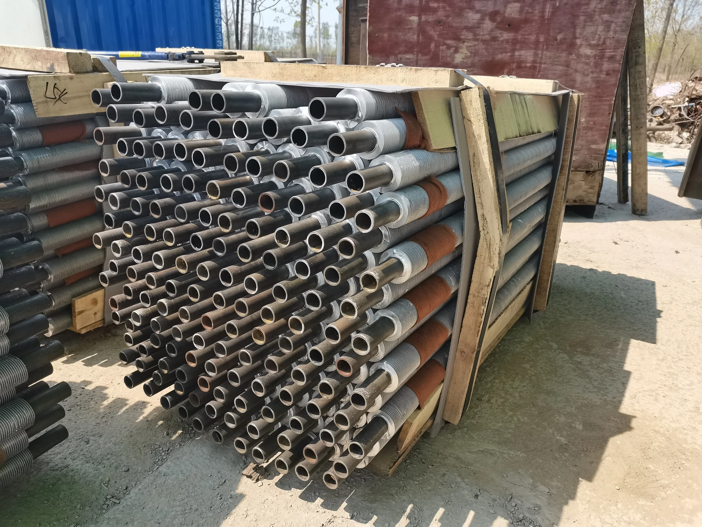 High Efficiency Aluminium Heat Exchange Finned Tube