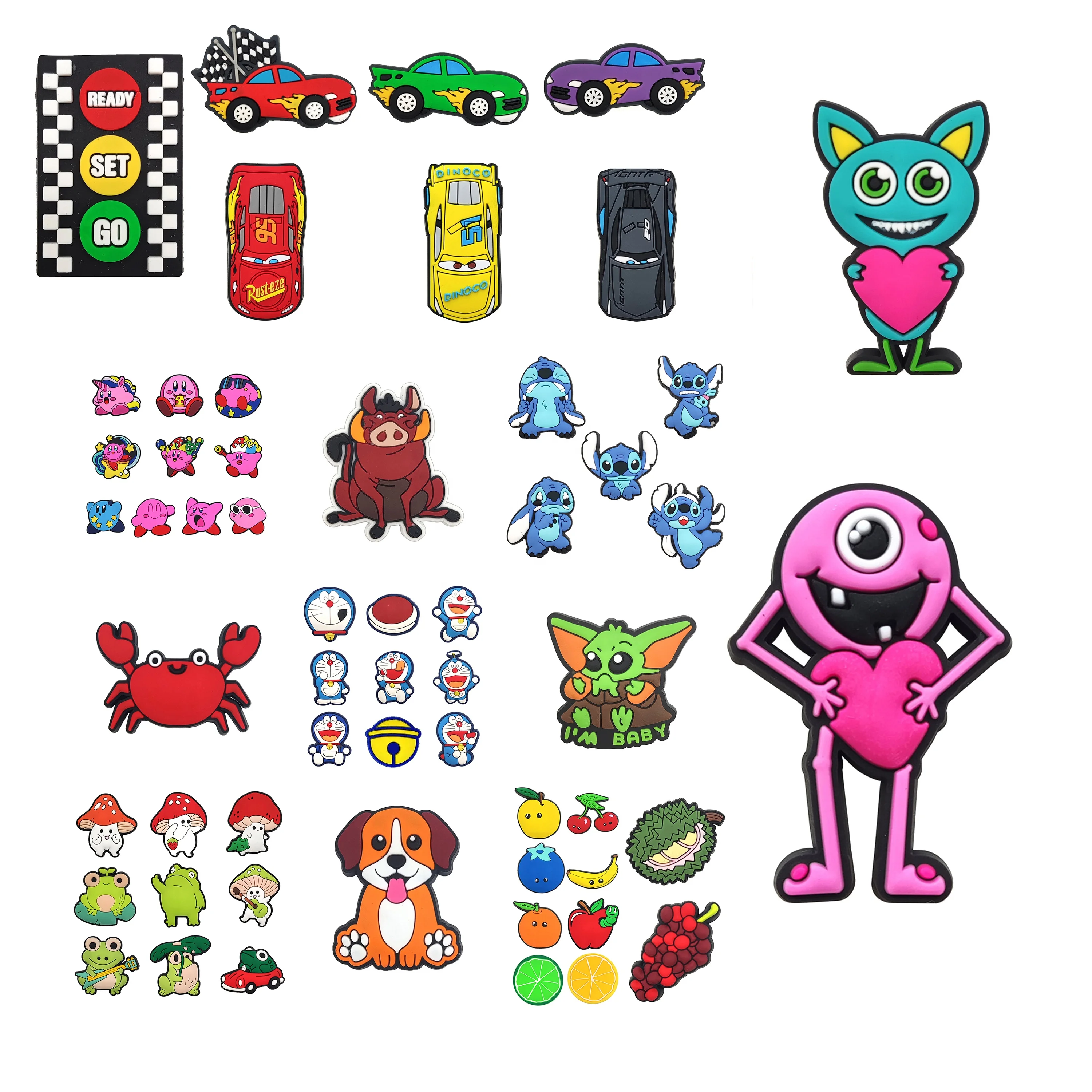 My World Cartoon Game Machine 2024 New Custom Pvc Decoration Personalisation Design Clog Shoe Charm