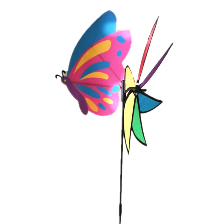 Ветряная мельница в форме большой бабочки