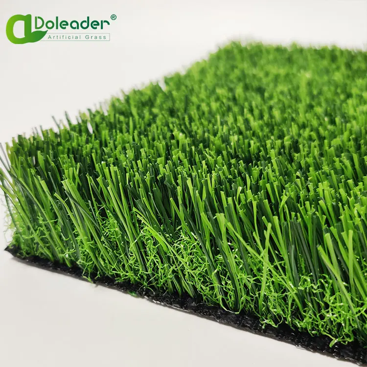Doleader artificial grass floor mat synthetic and artificial green grass carpet of rubber material