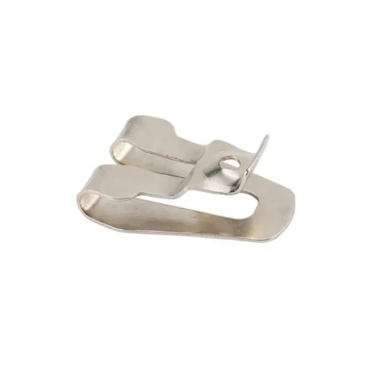 Custom Stamping Leaf Spring Steel Metal Contact smd pcb Terminal Battery Clip Steel Spring
