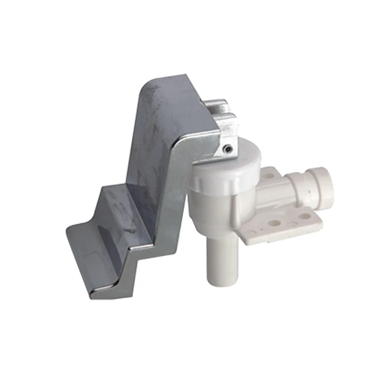 White plastic tap with modern designer in China instant water heater tap