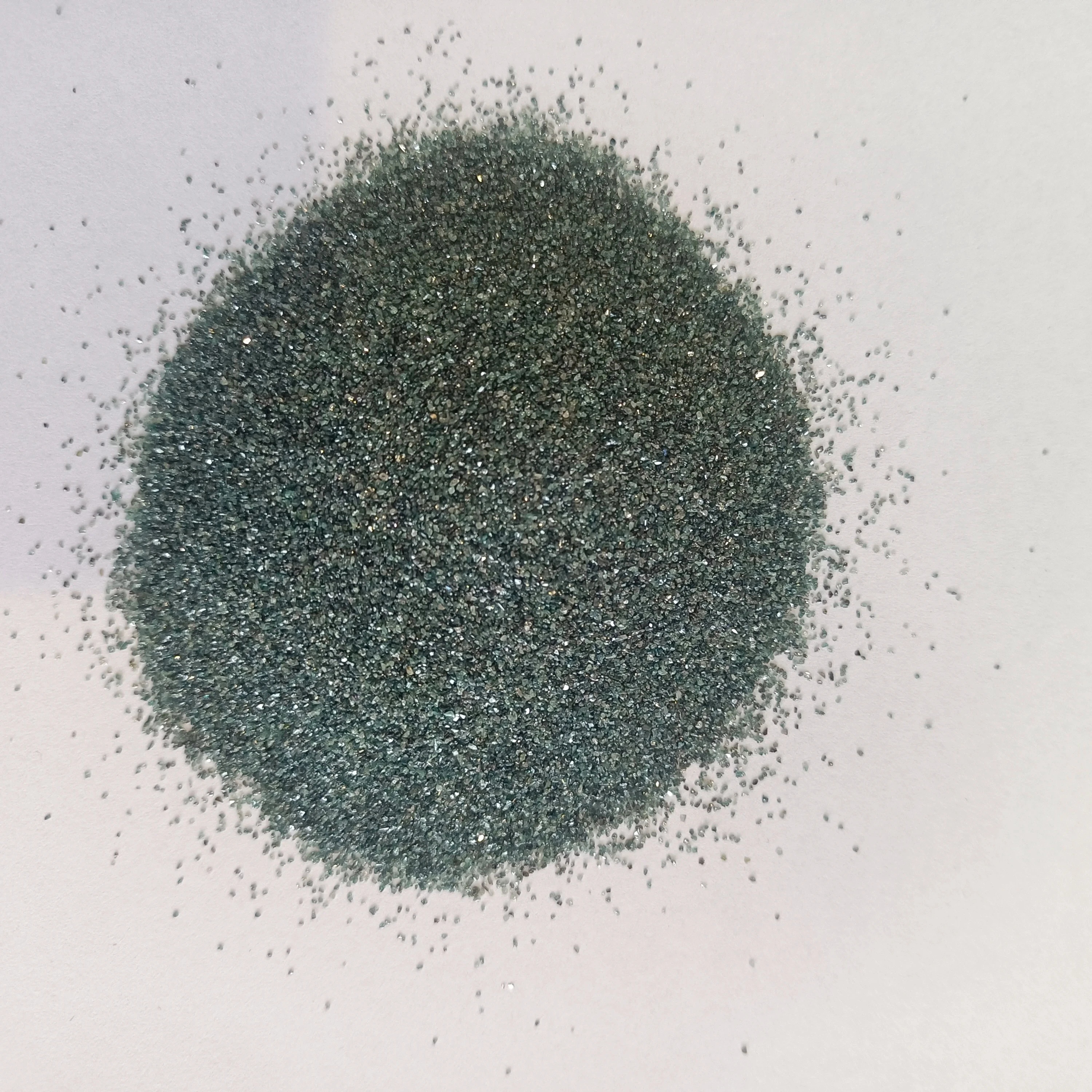 FQ High Quality Green Silicon Carbide Macro Grits Green Silicon Carbide Powder Abrasive For grinding wheels