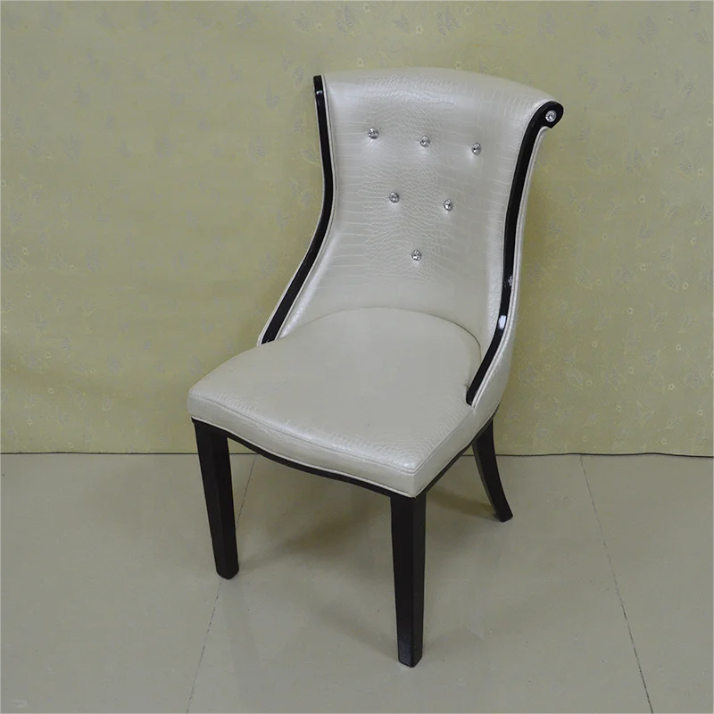 hotel Korean solid wood back chair masa sandalye  Foshan sales Nordic restaurant dining chair