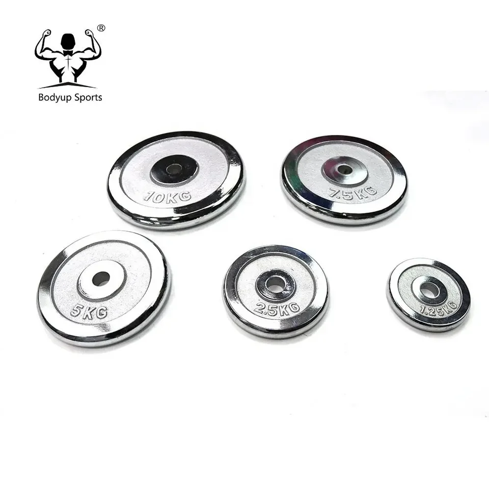 Chrome Cast Iron Weight Plate