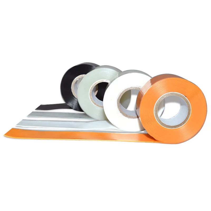High Performance Leak Sealing Self Fusing Silicone Elastic Gas Pipe Insulation Tape