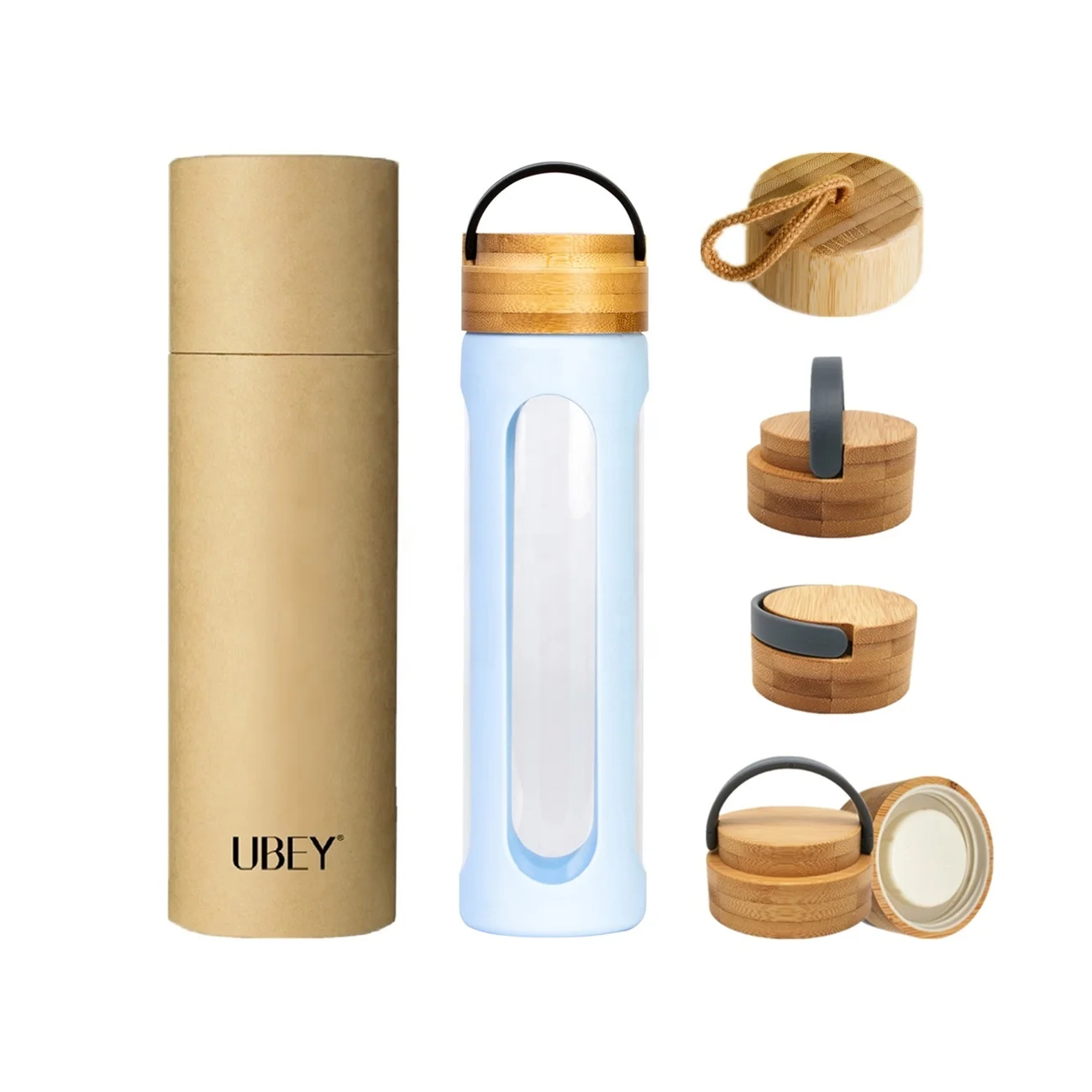 2020 Most Popular Products Heat Resistant 200ml Glass Borosilicate Water Bottle for Bike