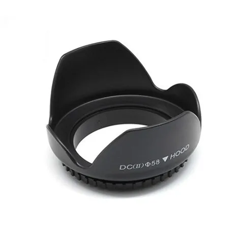 BAODELI Camera Lens Hood For Canon 77d 100d Sony A6000 Fujifilm Nikon D3000 D3500 D5100 D5600 Accessories