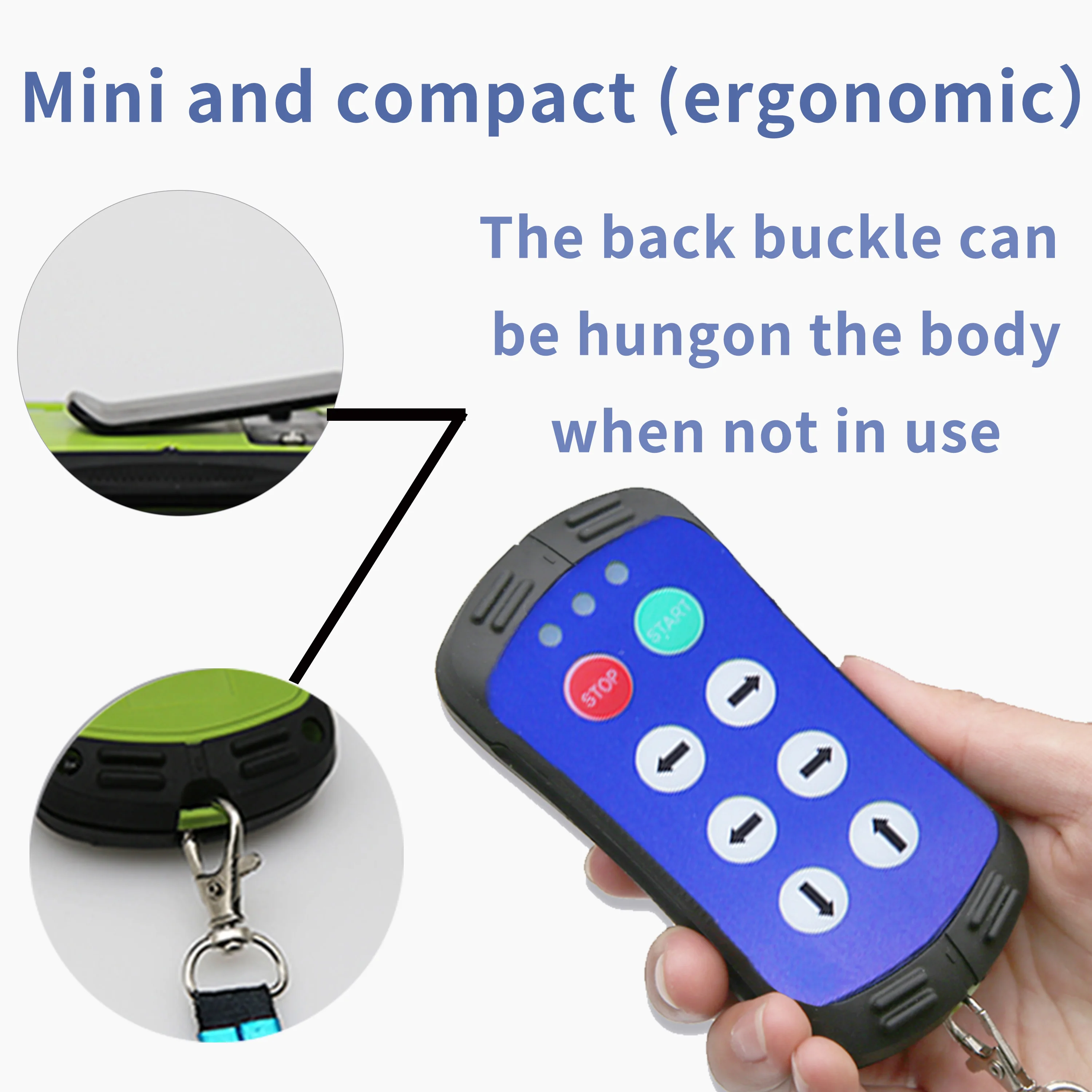 A400 LCC DC10-30V dump trailer remote truck ramp winch remote control industrial wireless crane remote control