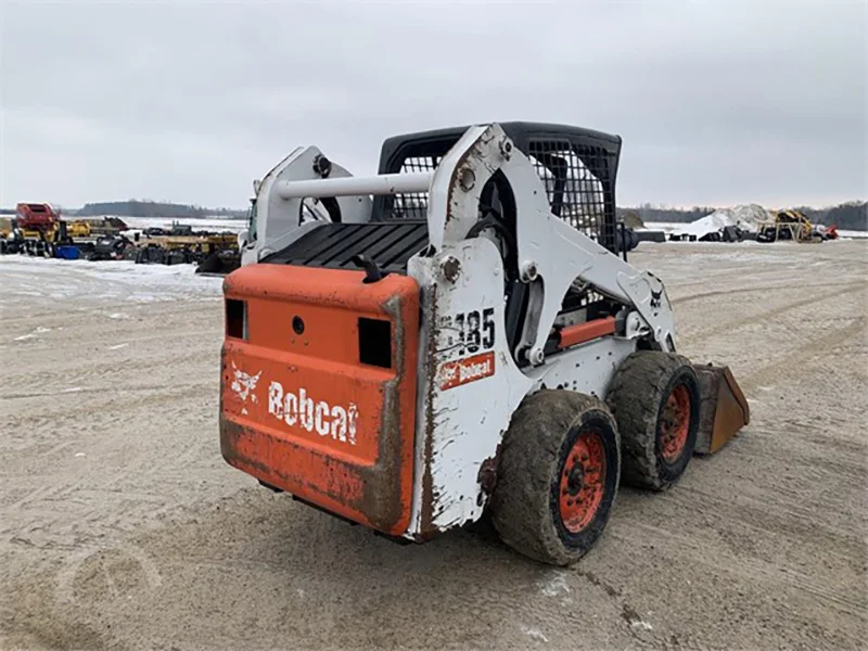Original second hand Bobcat Skid Steer Loader  S185 for sale  Used Hydraulic Loader S160 S175 S220 S205 in stock
