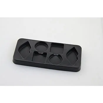 
Hot selling PET plastic chocolate trays with divider 