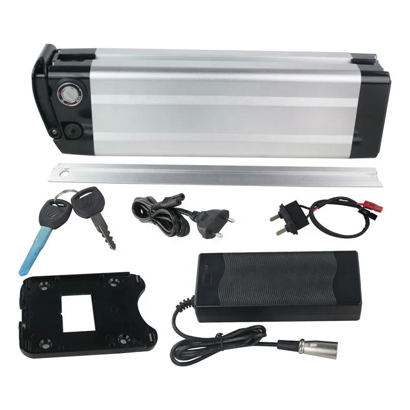 Горячая продажа 48В батарея 48В 13ач литиевая батарея для электрического скутера для электрического велосипеда Серебряная Рыбная батарея