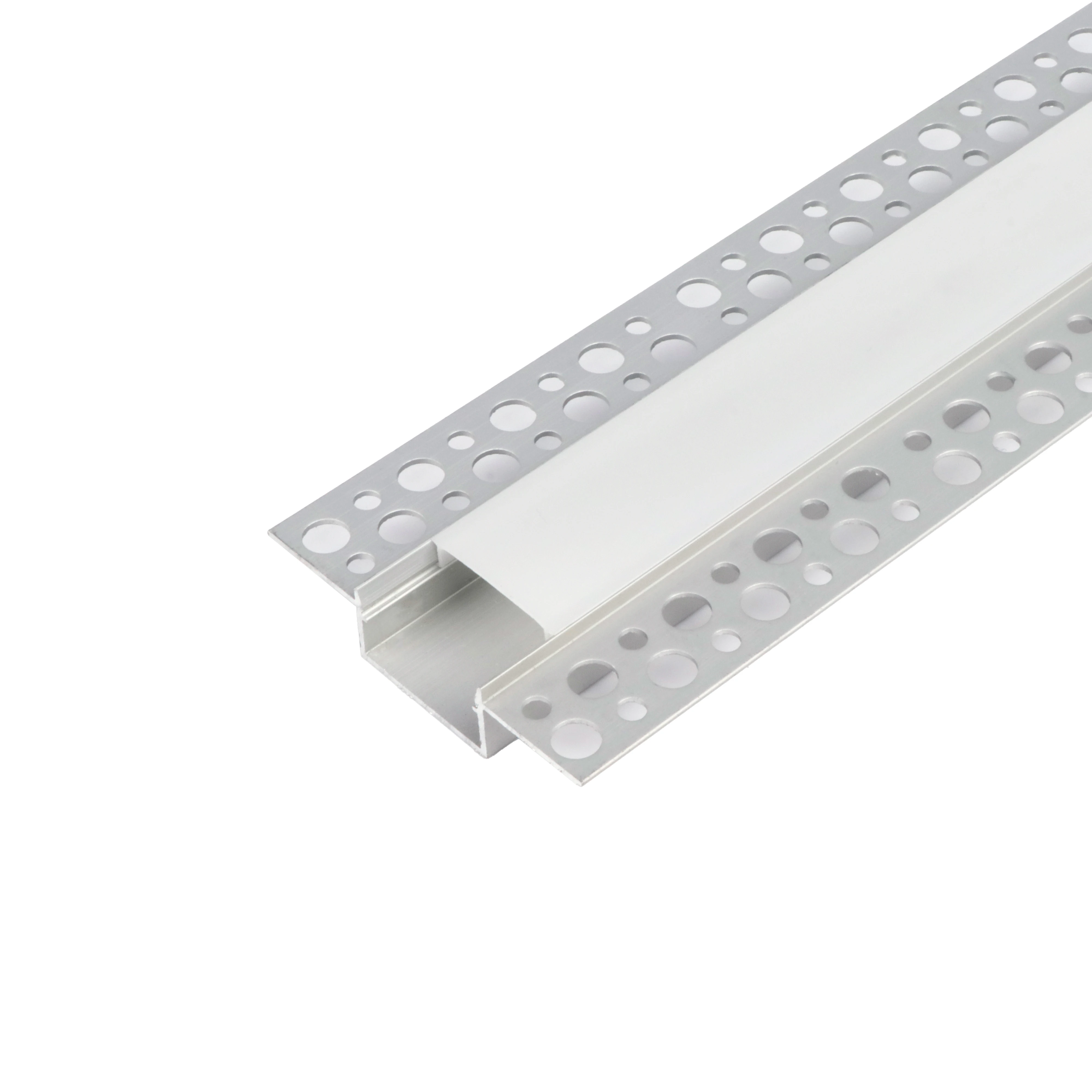 Led Strip Light Track Aluminum Profile for Led Strip Lights with Mounting Clips Accessories