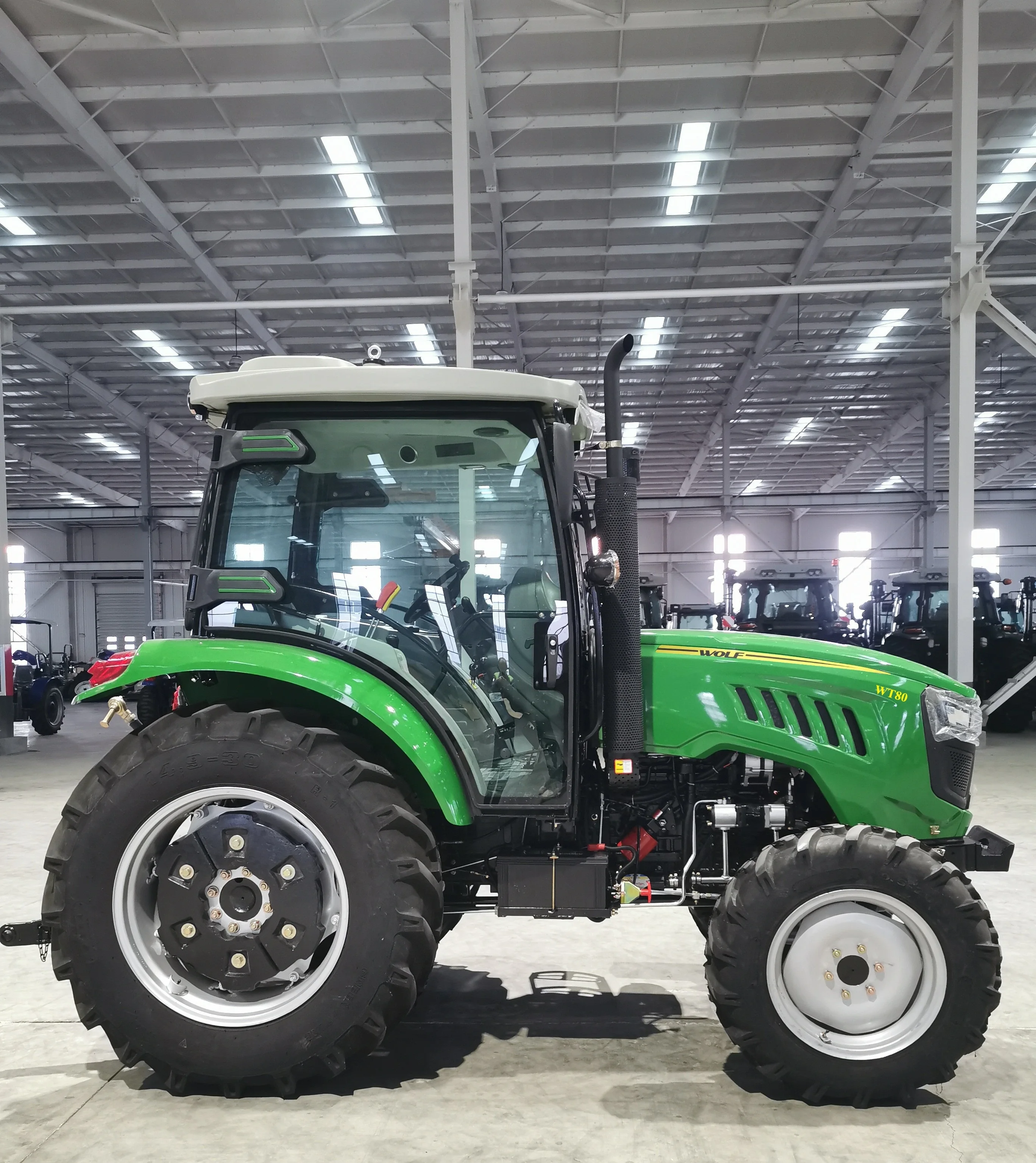 Wolf 30HP 40HP 50HP 60HP 70HP 80HP tractor 4x4 agriculture tractor with cabin
