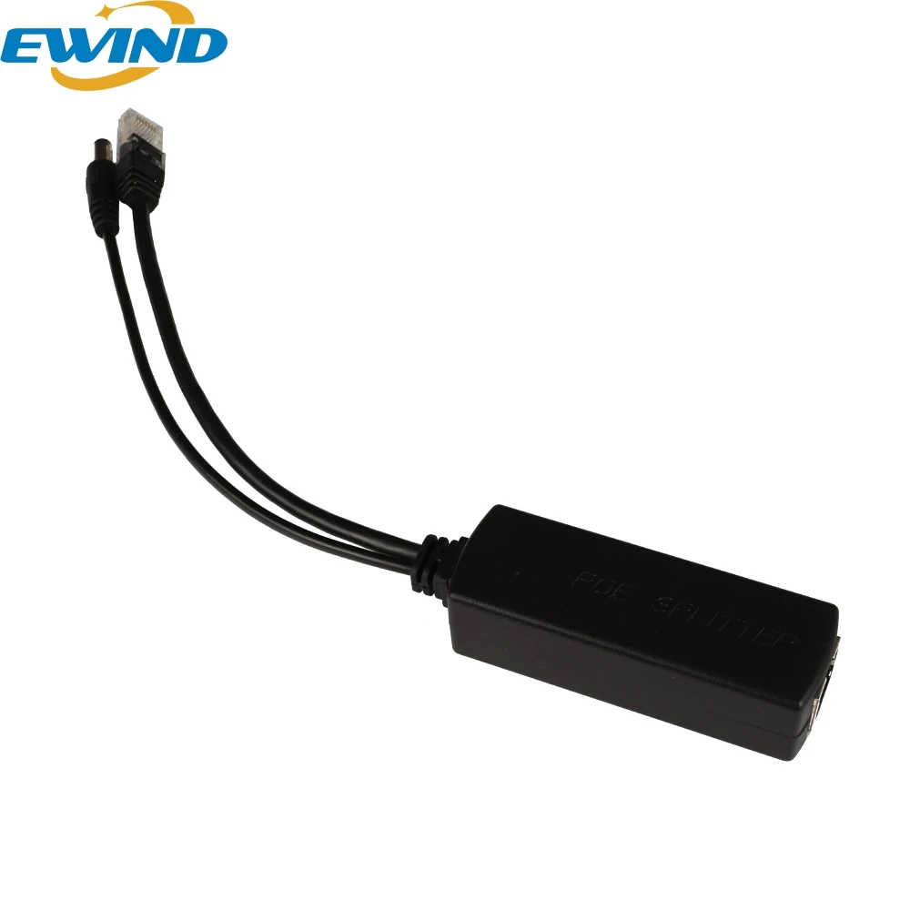 Factory Splitter Power Over Ethernet 10/100mbps IEEE802.3at/af POE Splitter For POE IP Camera