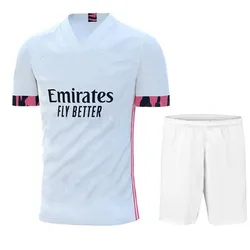 Latest Football Uniform Wholesale Soccer Jersey Man Shirt Adults Kids Club Sets