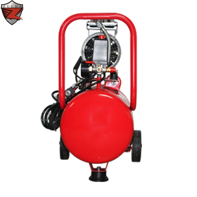 portable 24L oil free silent 600W air compressor 220v air compressor
