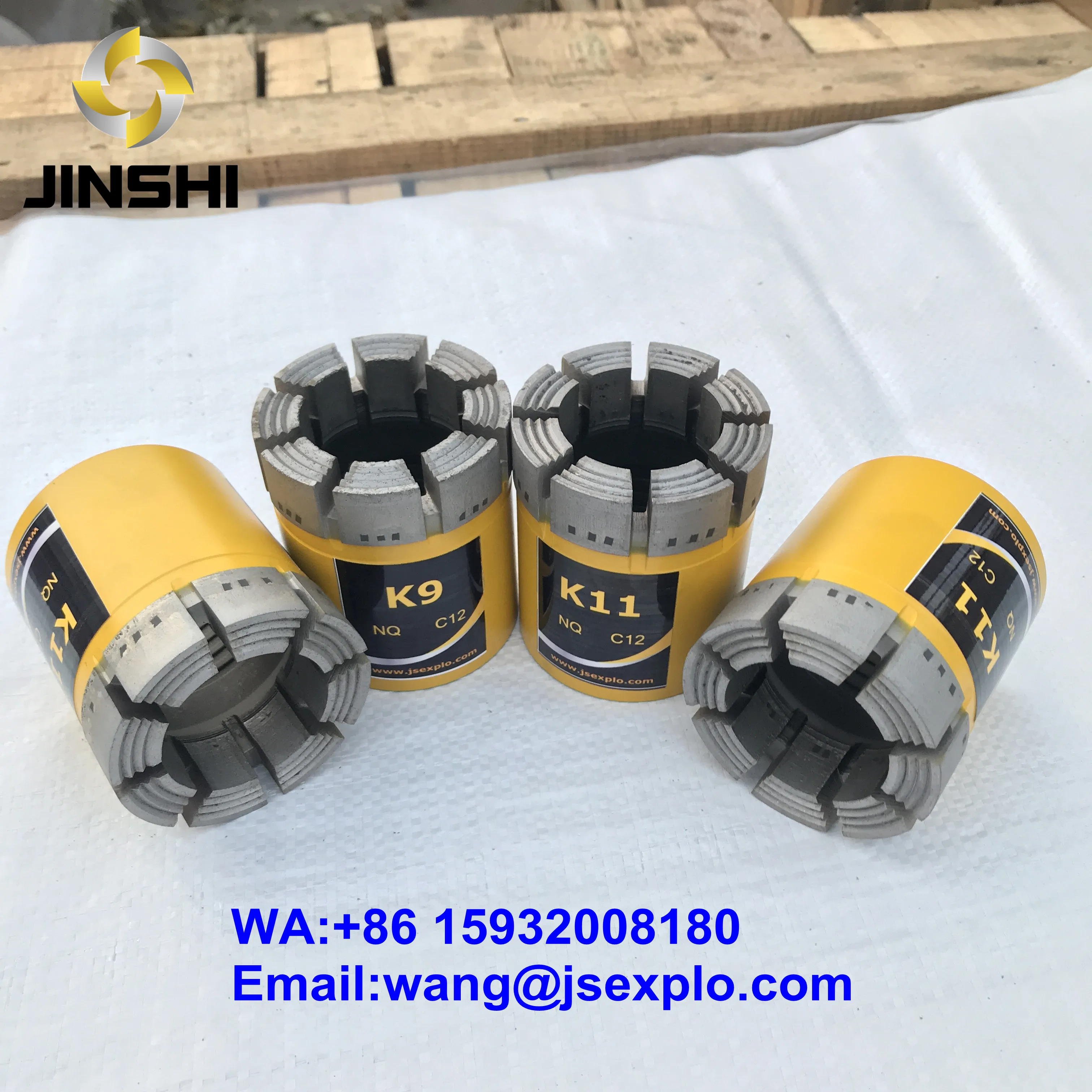 JINSHI / JS  Y series High Working Performance drill bit BQ NQ HQ PQ