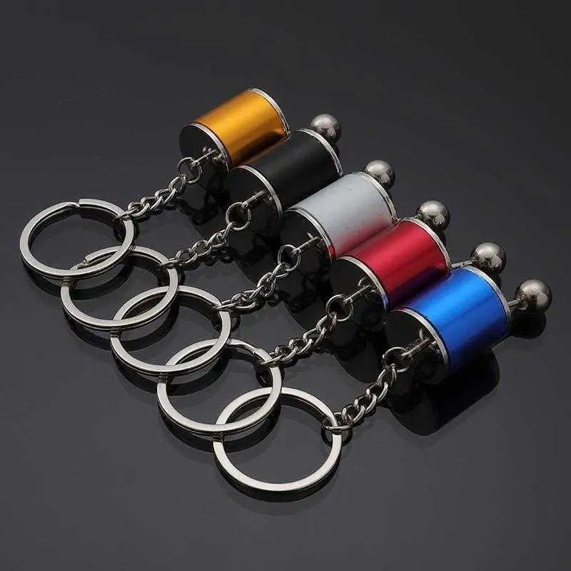 Hot sale Auto Parts Metal Key Ring Six-speed Manual Transmission Gear Shift Keychain