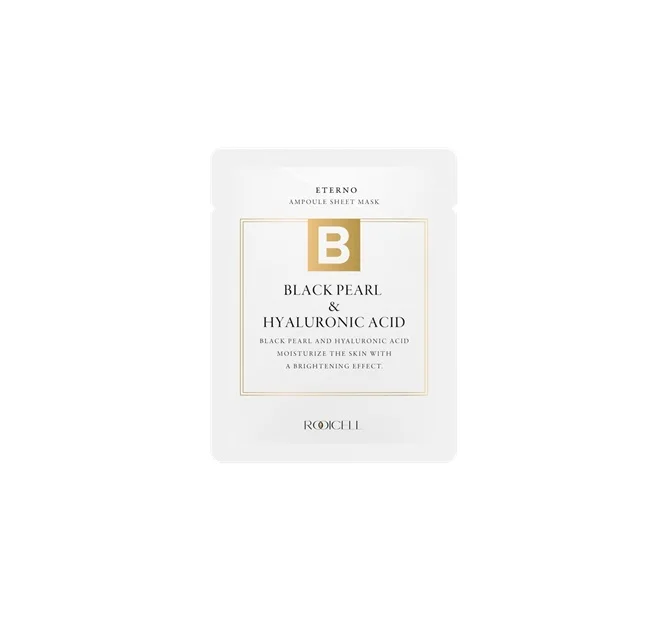 Eterno Hyaluronic Acid & Black Pearl Mask Private Label Skin Care Moisturized Acne Hyaluronic Acid Black Pearl Mud Facial Mask
