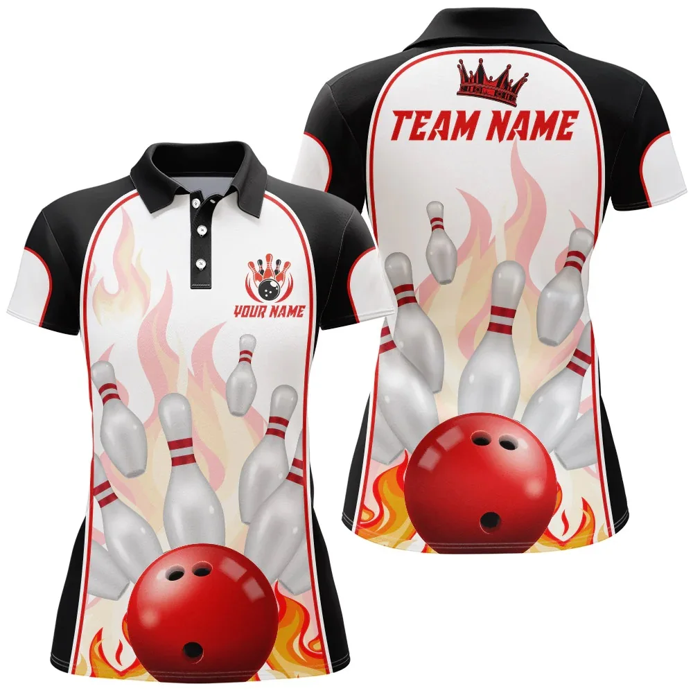 Custom Sublimated Personalized Team Logo Bowling Shirts Jersey