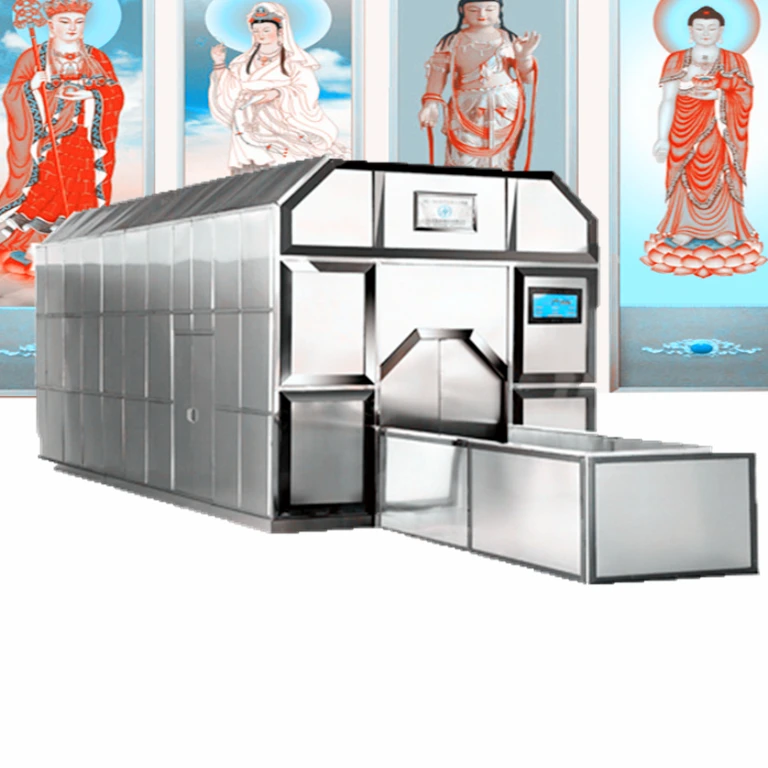 2020Mobile Cremator For Crematorium Human Cremation Machine Body Incinerator Oven Container Installation