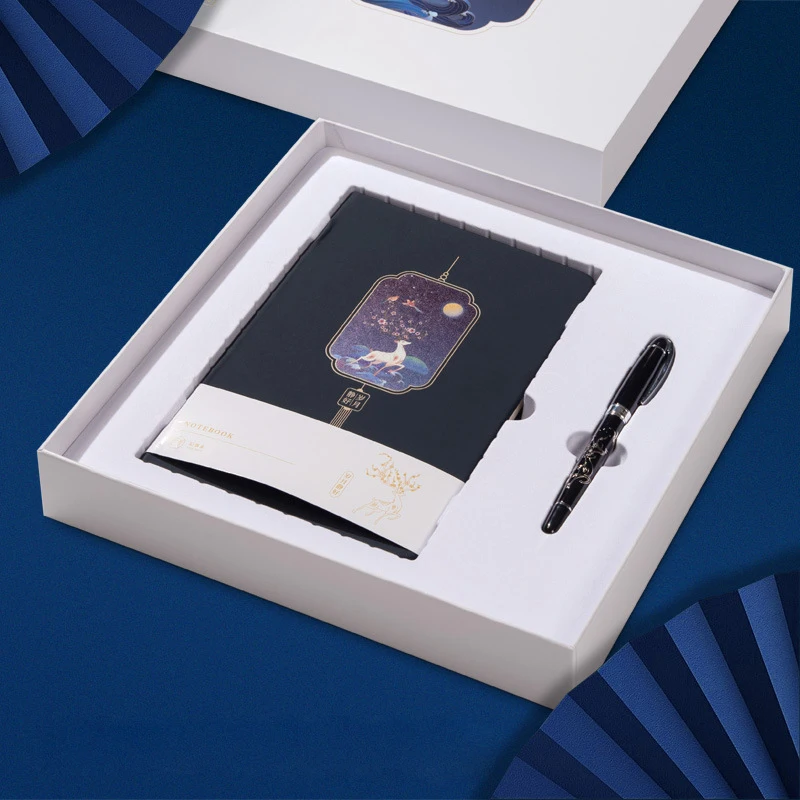 business gift set luxury Flask Usb Pen A5 Notebook Name Card Holder Wireless Mouse Corporate Business Gift Set Customizable