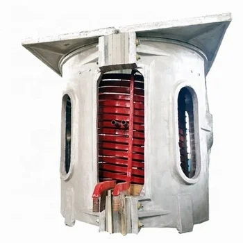 induction furnace price scraps stainless steel smelting equipment