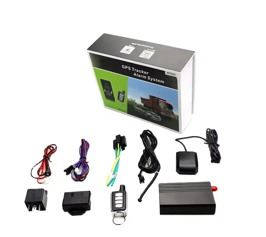 Wireless Remote Starter Real Time Gps Tracking Deviice Vehicle Tracking System Car Alarm Gps Tracker