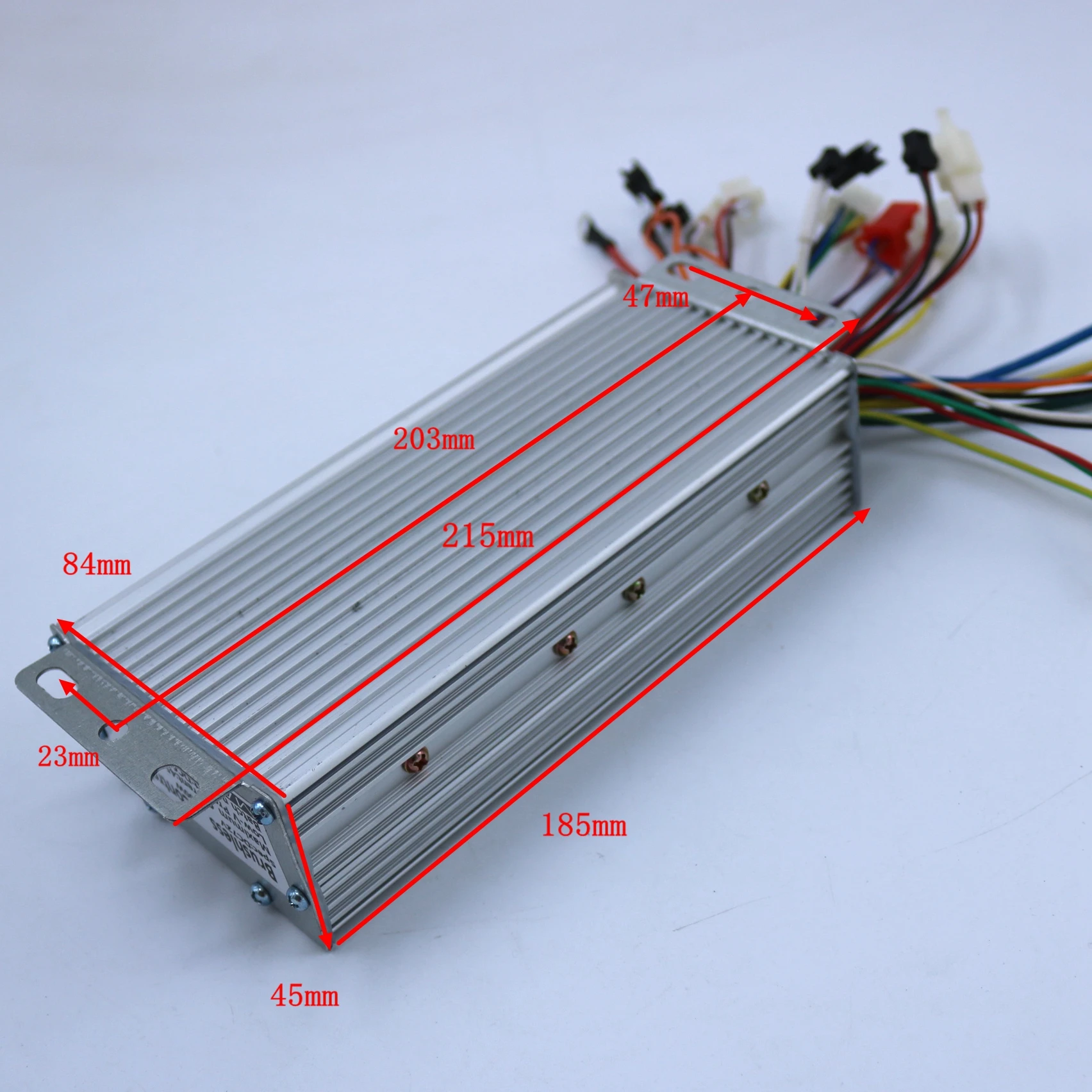 ZUNCONTROL 15 Mosfet 48-84 в 1500 Вт 45Amax двухрежимный датчик/Бессенсорный бесщеточный контроллер двигателя постоянного тока Электрический велосипедный драйвер