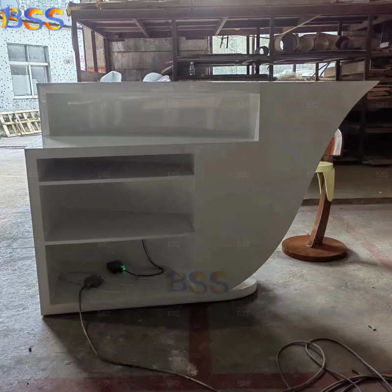 Boat Shaped Home Bar Fancy Design White Ship Design Small Home Bar Counter