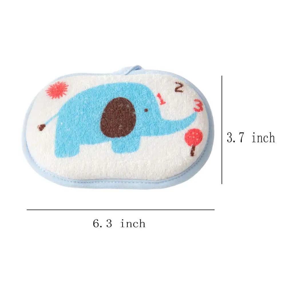 Lalasis bath sponge body cleaning shower foaming skin care sponge for kids baby newborns wholesale