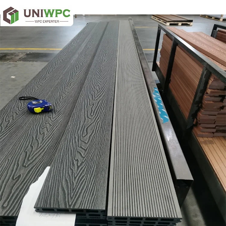 UNIWPC WPC garden terrace decking/ Wood plastic composite wpc decking flooring