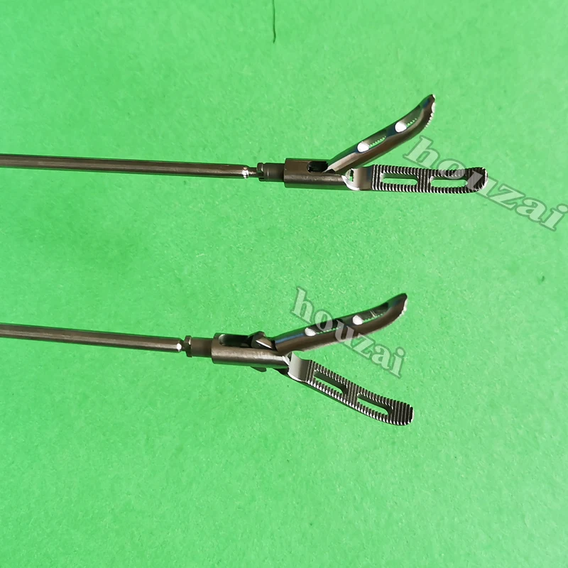 
China laparoscopic atraumatic grasper laparoscopic jaws CNC machining inserts 