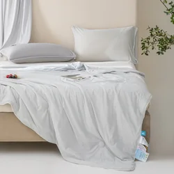 Летние охлаждающие одеяла для горячего сна одеяло мороженого легкое летнее с двухсторонним