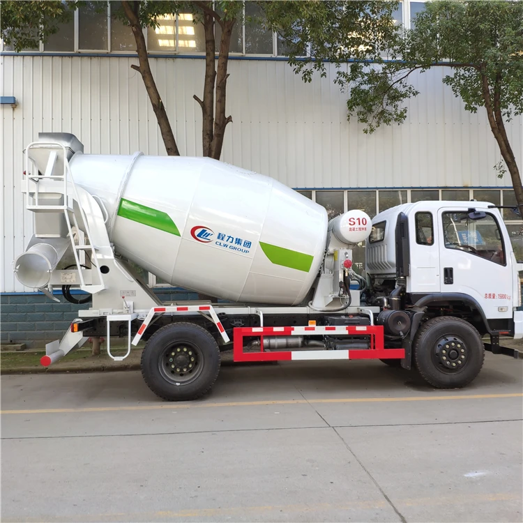3000L 4000L 5000L small concrete mixer truck transit mixer