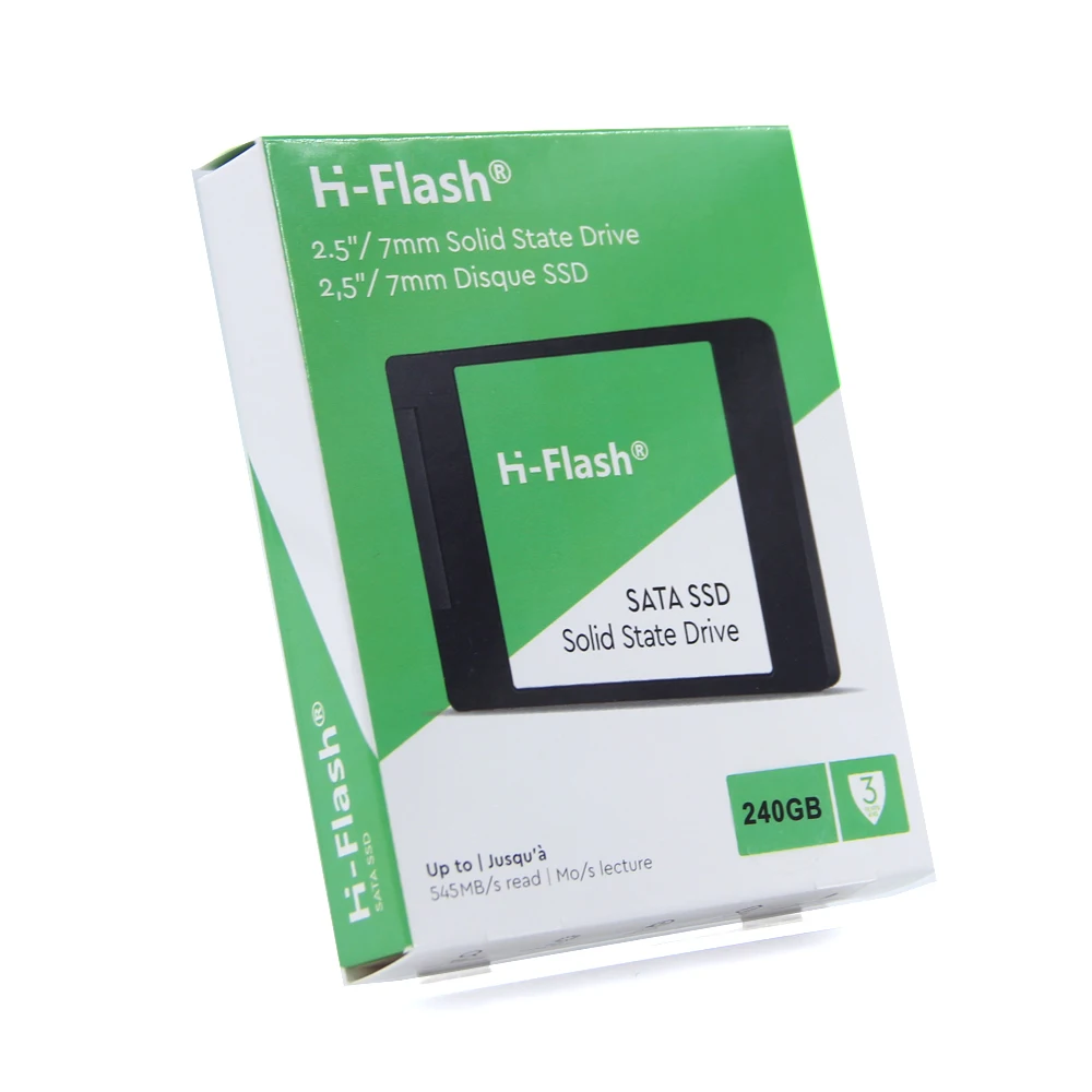 H-Flash Factory Stock Hot Sale 2.5inch ssd 1tb Sata3 960GB 512GB 480GB 256GB 240GB 128GB 120GB Desktop Laptop Solid State Drive