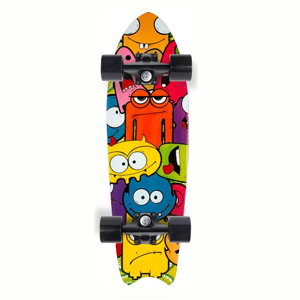 Four-wheel skateboards wood custom skateboard for boys and girls
