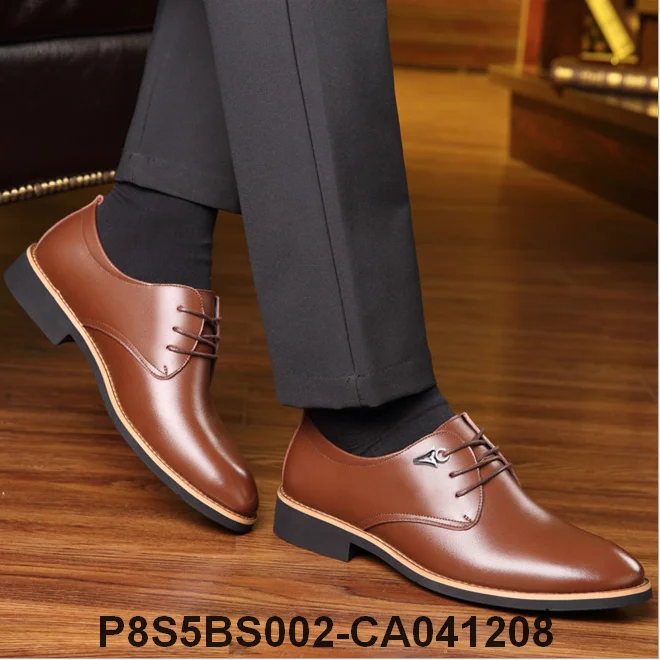 
New Black Brown Men Leather Shoes Male Formal shoes men 