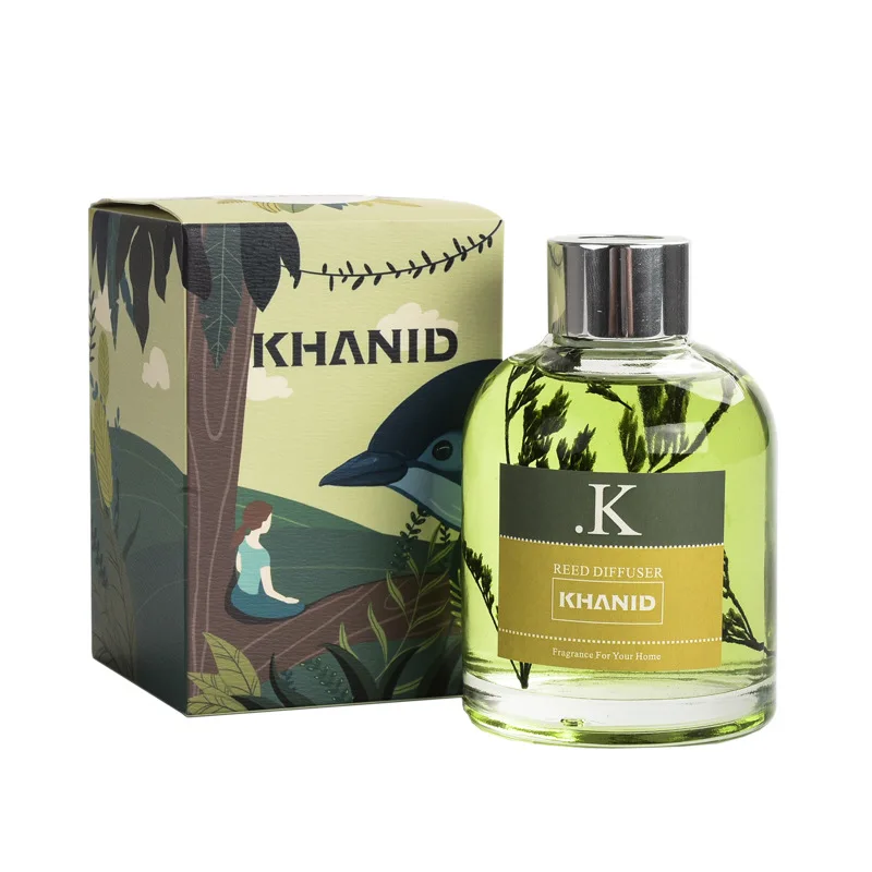 
new product reed diffuser glass bottle aroma diffuser flower diffuser for home hotel 