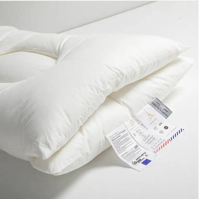 New Design Luxury Hotel Home Comfortable Fluffy Polyester Fiber Down Alternative Sleep Bed Pillow